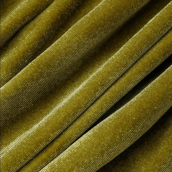 NWT CIDER Long Sleeve Velvet Mini Dress - Picture 3 of 5